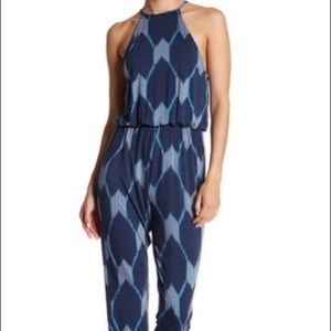 Rachel Pally High Neck Modal Jumpsuit Java print